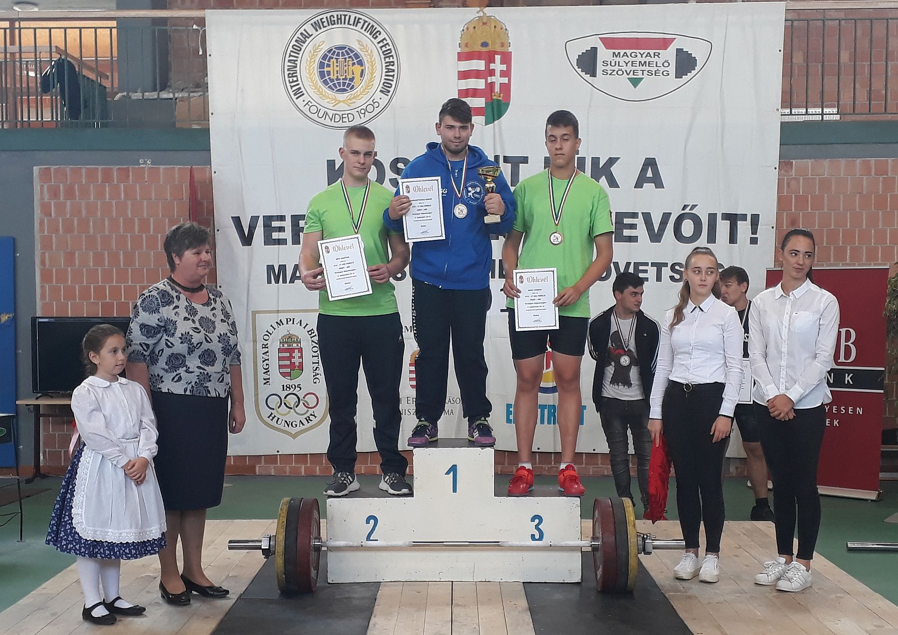 Nagy Ferenc bronzérmes lett a súlyemelők ifjúsági országos bajnokságán